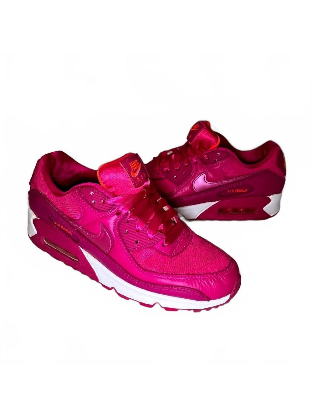 Nike Air Max Women's Sneakers Pink with Orange Accents